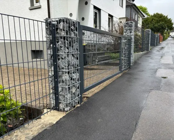 Gabionen und Steinzäune in Dresden - fachgerechte Ausführung vor Ort